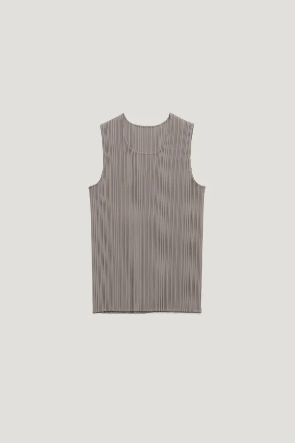 PLEATS SLEEVELESS_MINERAL GRAY / ₩98,000