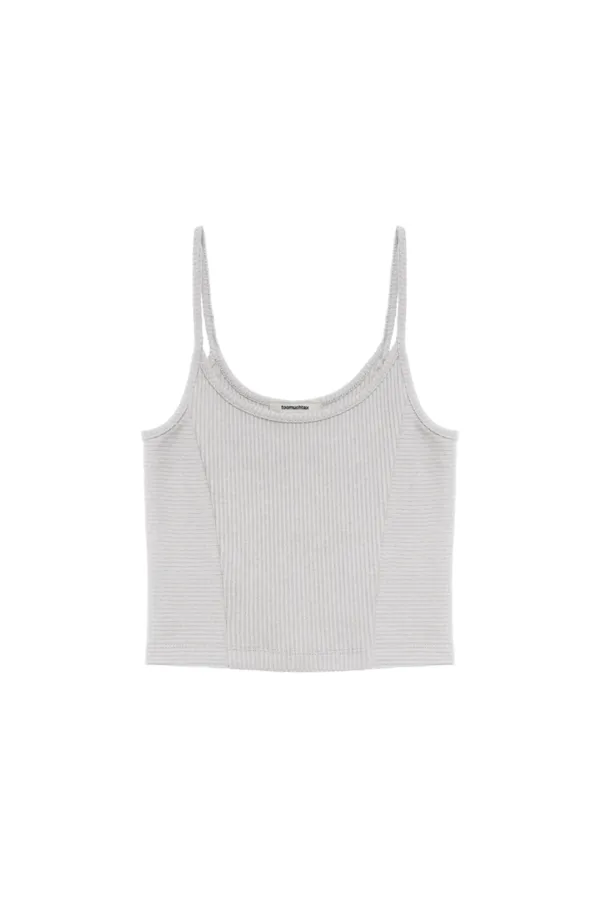 RIBBED TANK TOP (BLACK)