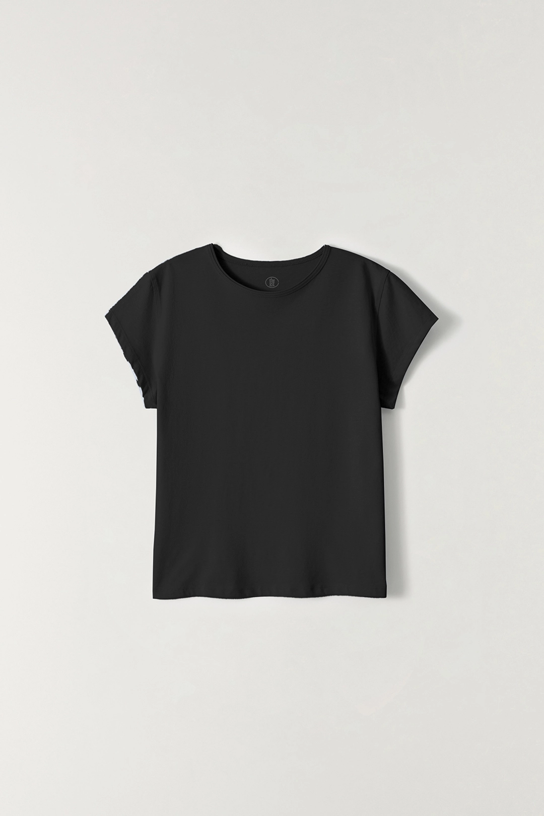 더라우스트 스테디 반팔 티셔츠 BLACK 상품 이미지 1