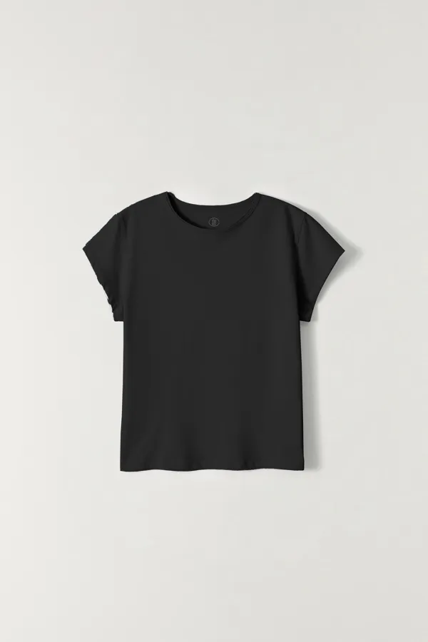 스테디 반팔 티셔츠 BLACK