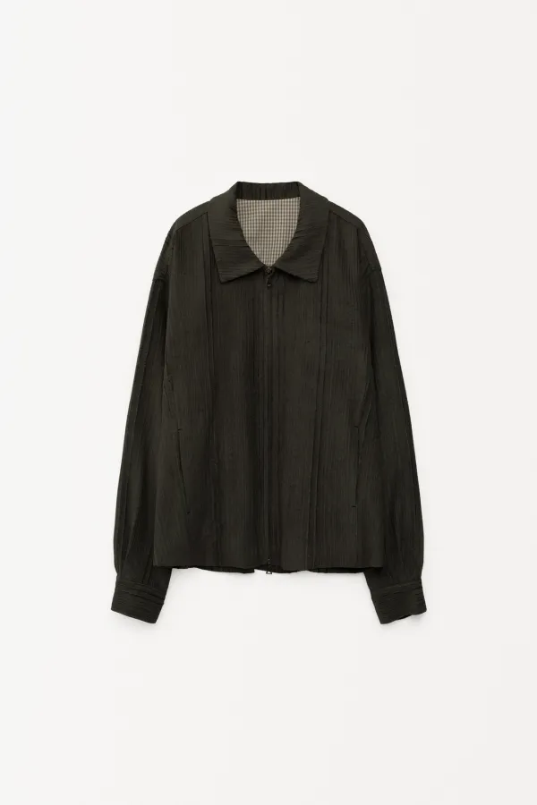 (M)Harris Corduroy Zip-up Jacket brown