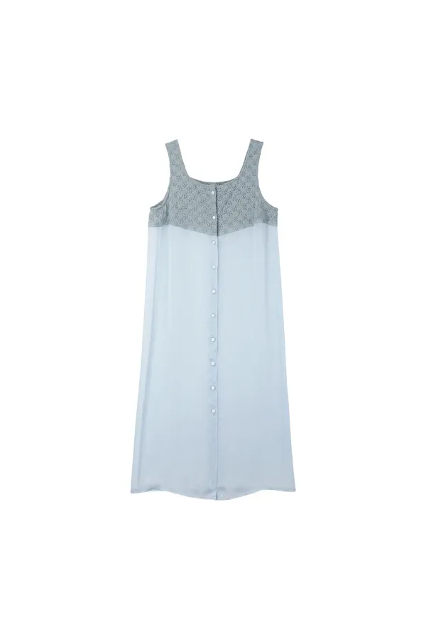 Fleur See Through Ops, Dusty Blue