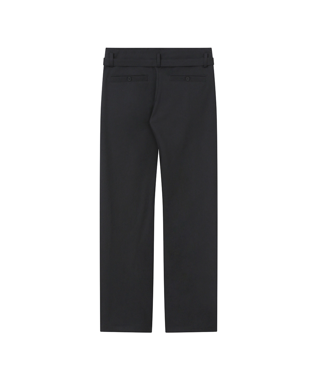 미세키서울 Big pleats belted pants CHARCOAL 상품 이미지 2