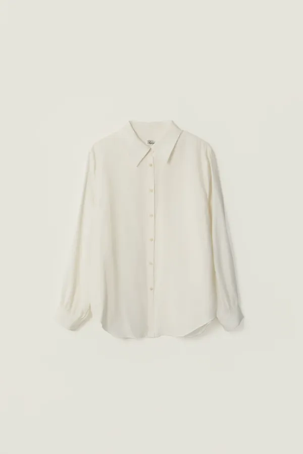 LARENE COLLAR BLOUSE_IVORY