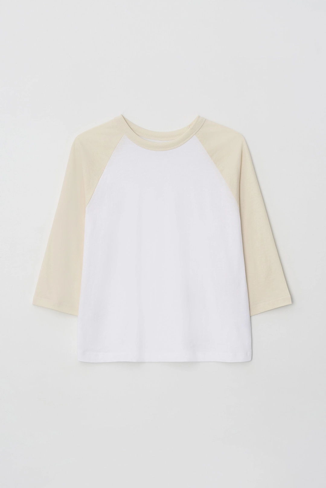 브렌다 브렌든 summer raglan tee - beige 상품 이미지 1