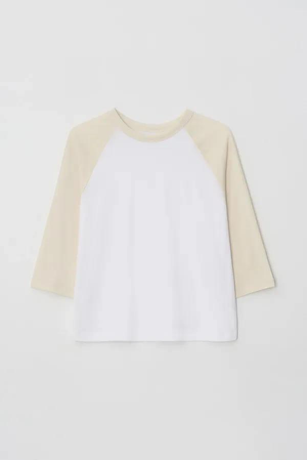 summer raglan tee - beige