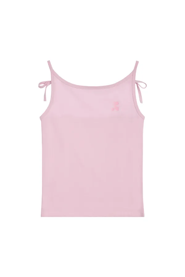 BACK TIE SLEEVELESS - PINK