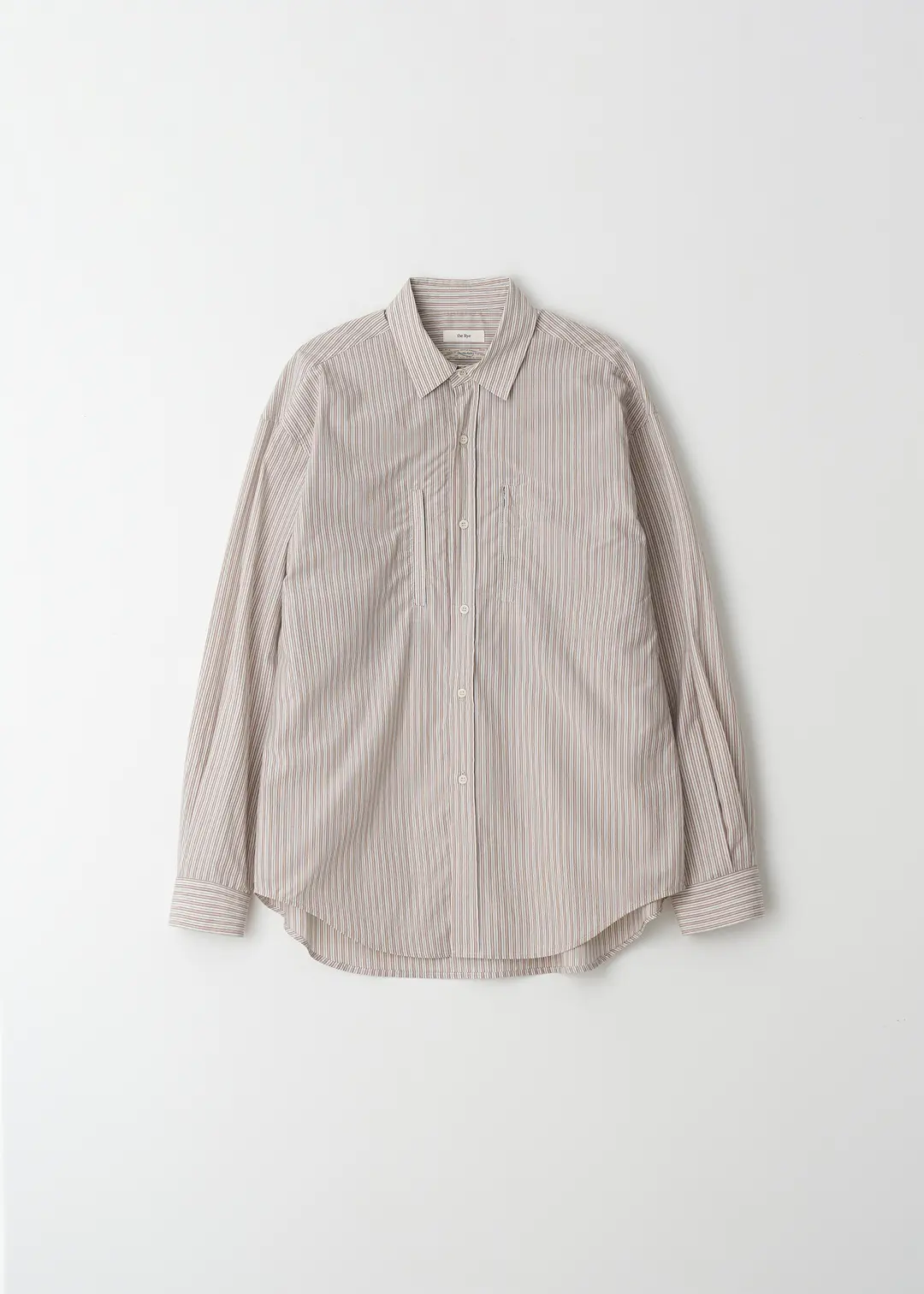 더라이 Stripe Pocket Shirt(Beige) 상품 이미지 3
