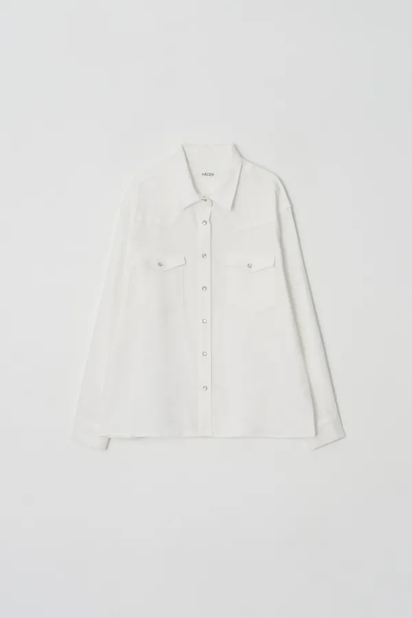 [2nd] Linen Western Shirt