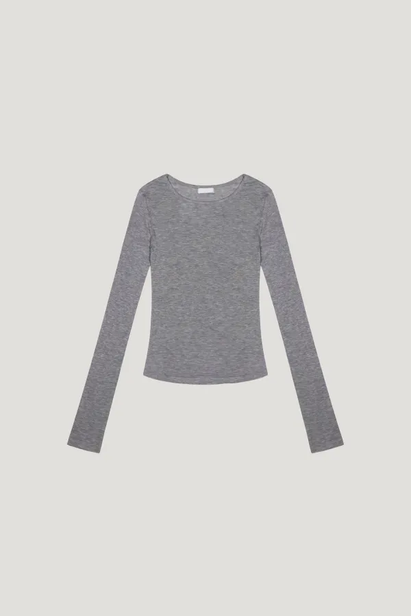Soft Tencel Tee (gray)