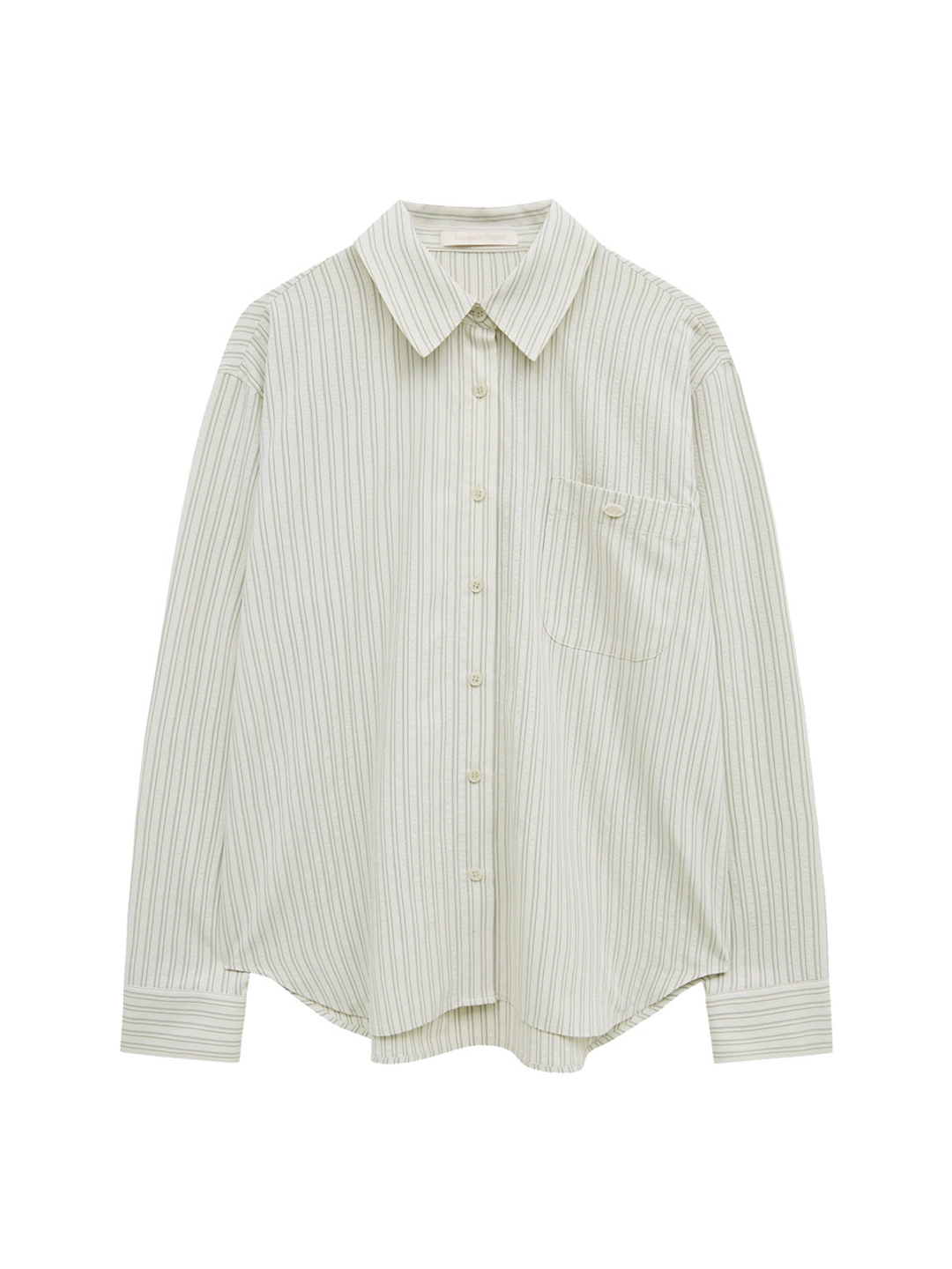 마가린핑거스 STRIPE OVERSIZED SHIRT (IVORY) 상품 이미지 1