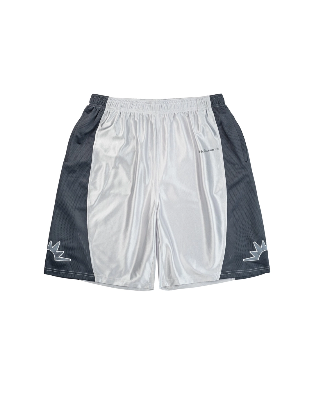 헬로선라이즈 HS Basketball Shorts_Silver 상품 이미지 1