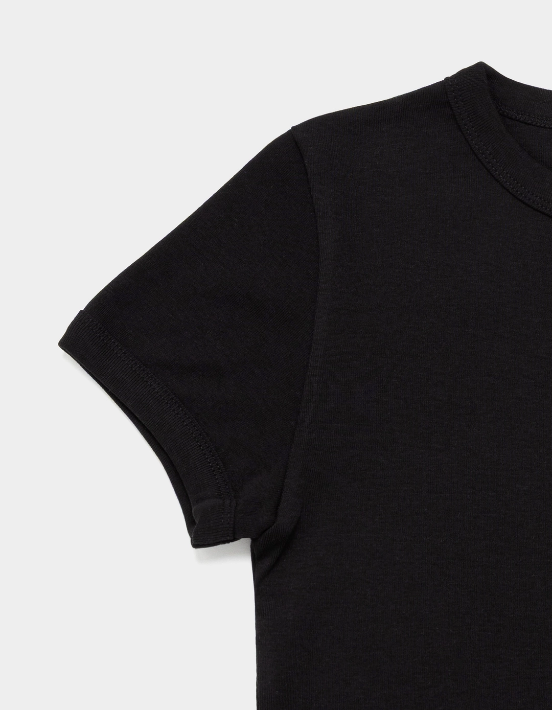포니테일 Soft Fit Tee (Black) 상품 이미지 3