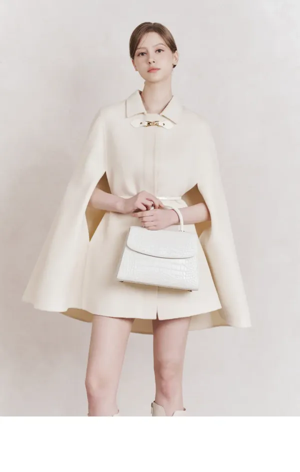 Merry Shawl Coat (Ivory)