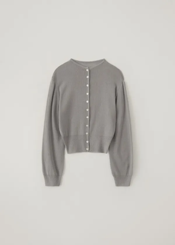 [5/29 예약발송] Rive summer crop cardigan (greige)