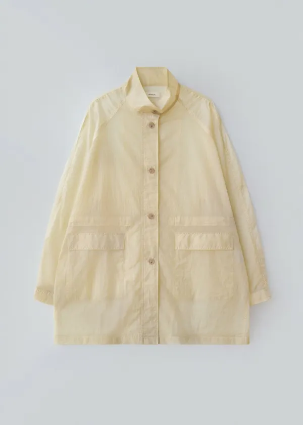 Vero sheer half jacket (butter)