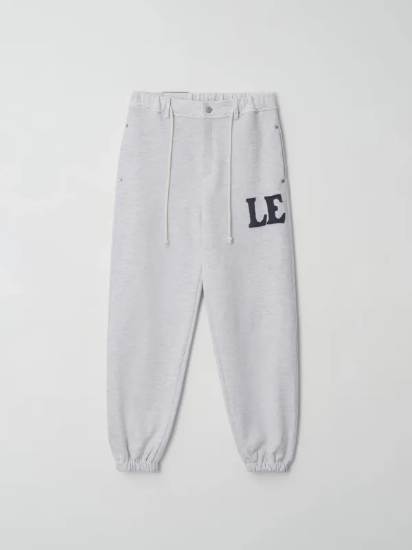 LE Patch Fleece Jogger Pants (Melange)