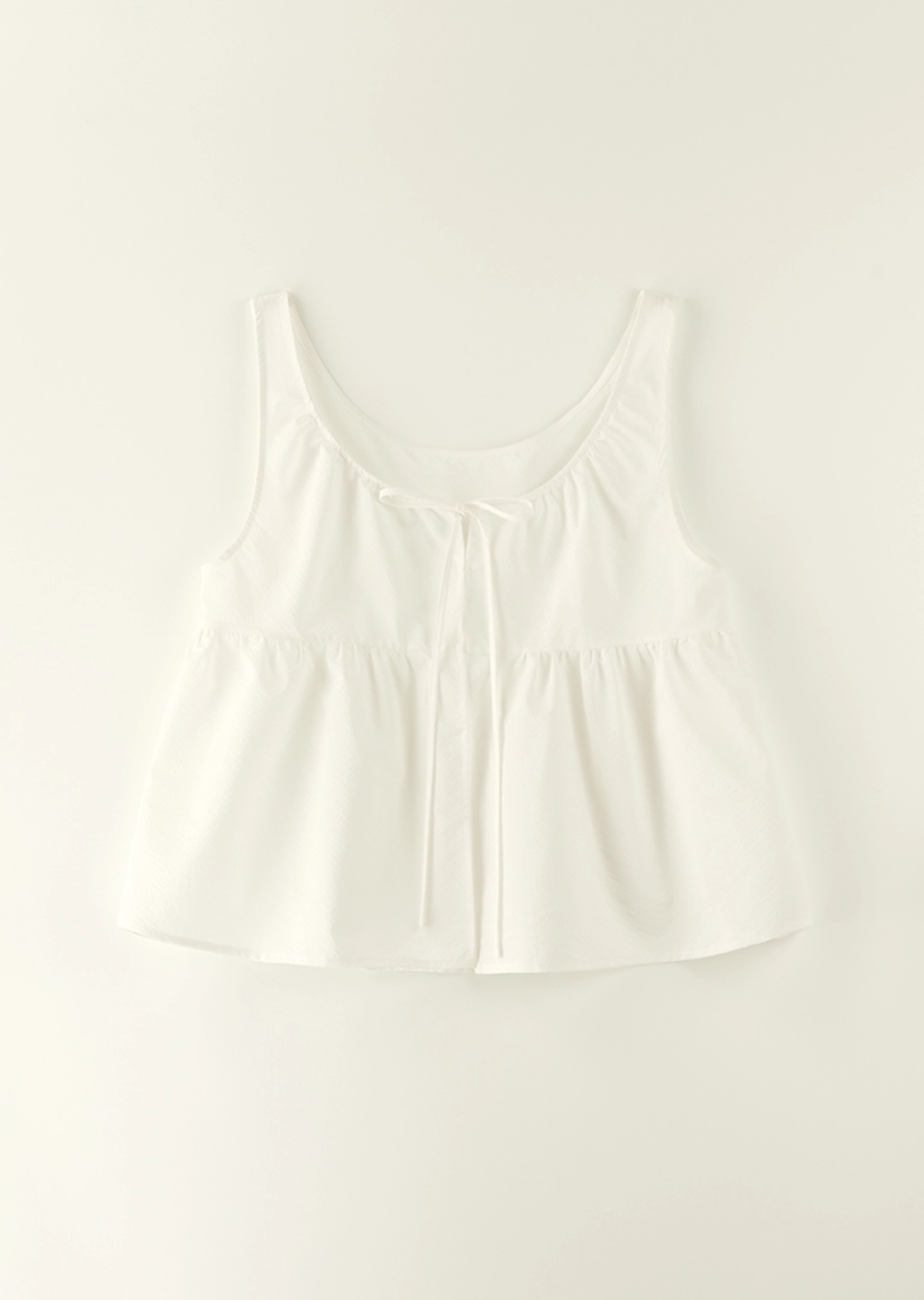 하베크 Shirring blouse / White 상품 이미지 2