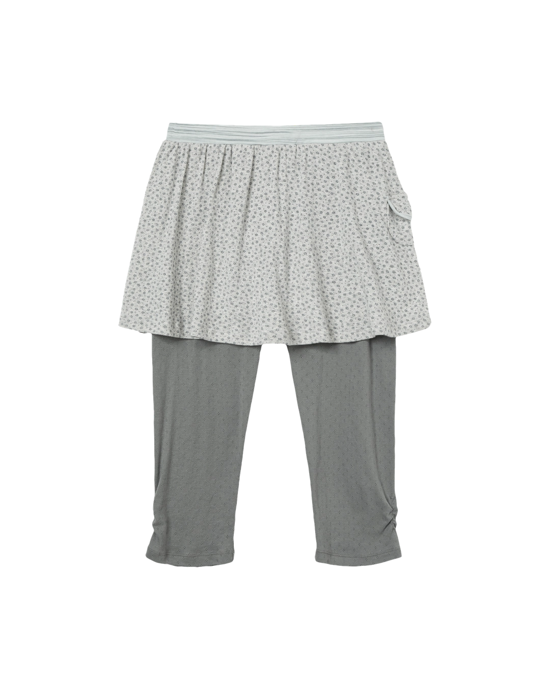 에이이에이이 FLOWER SKIRT LEGGINGS [GREY] 상품 이미지 1