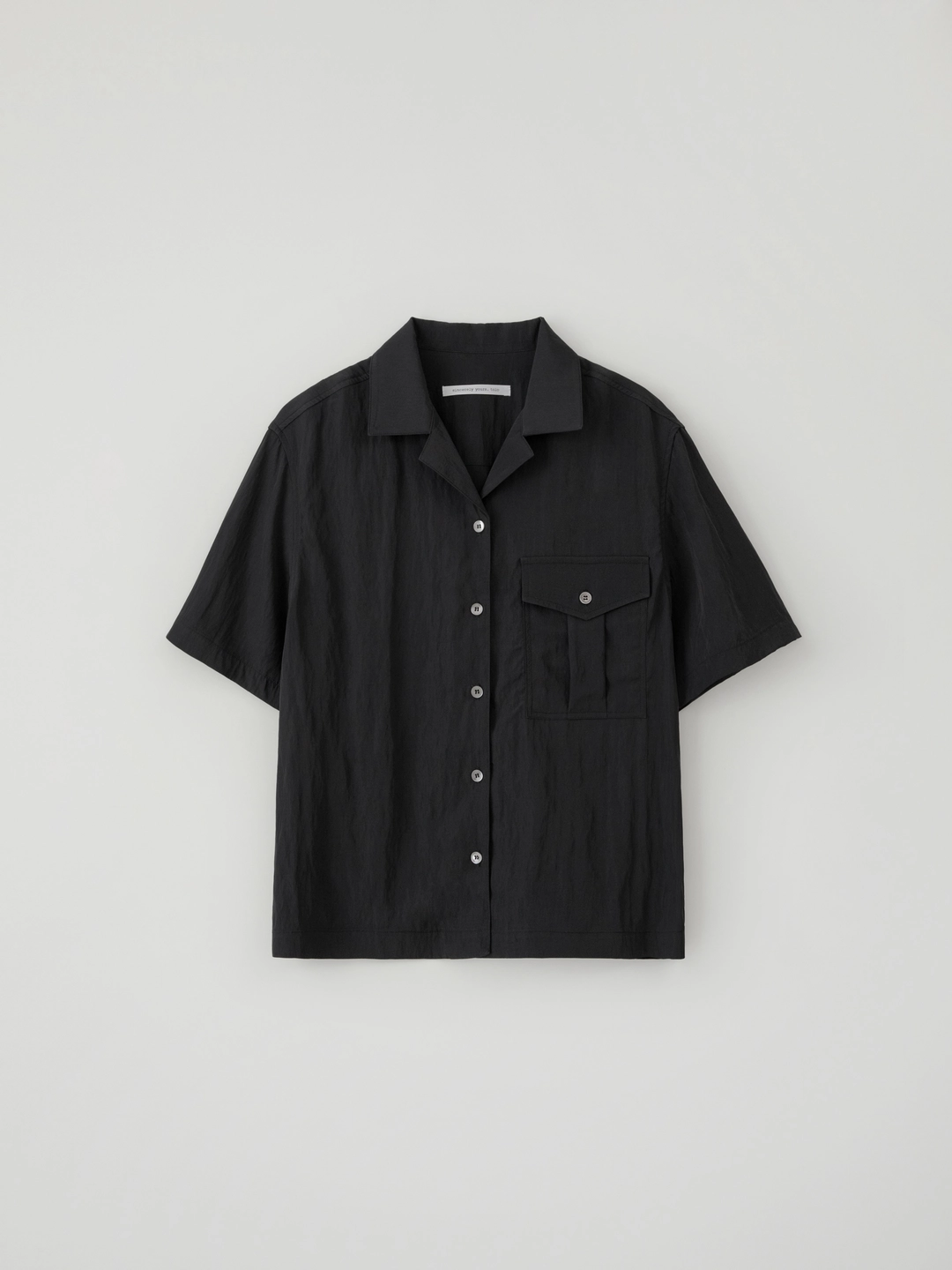 톨로 Silky Pocket Half Shirt(Black) 상품 이미지 1
