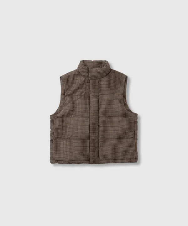 Padded vest (Brown)