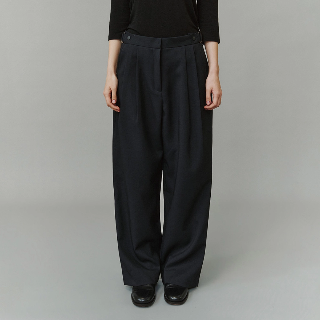 시야쥬 [배민 ONLY] SIED26-4 Re-Labs Slacks_Black 상품 이미지 2
