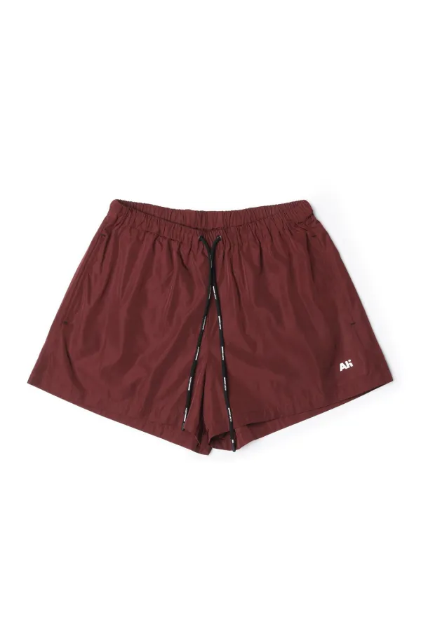 String Shorts Burgundy