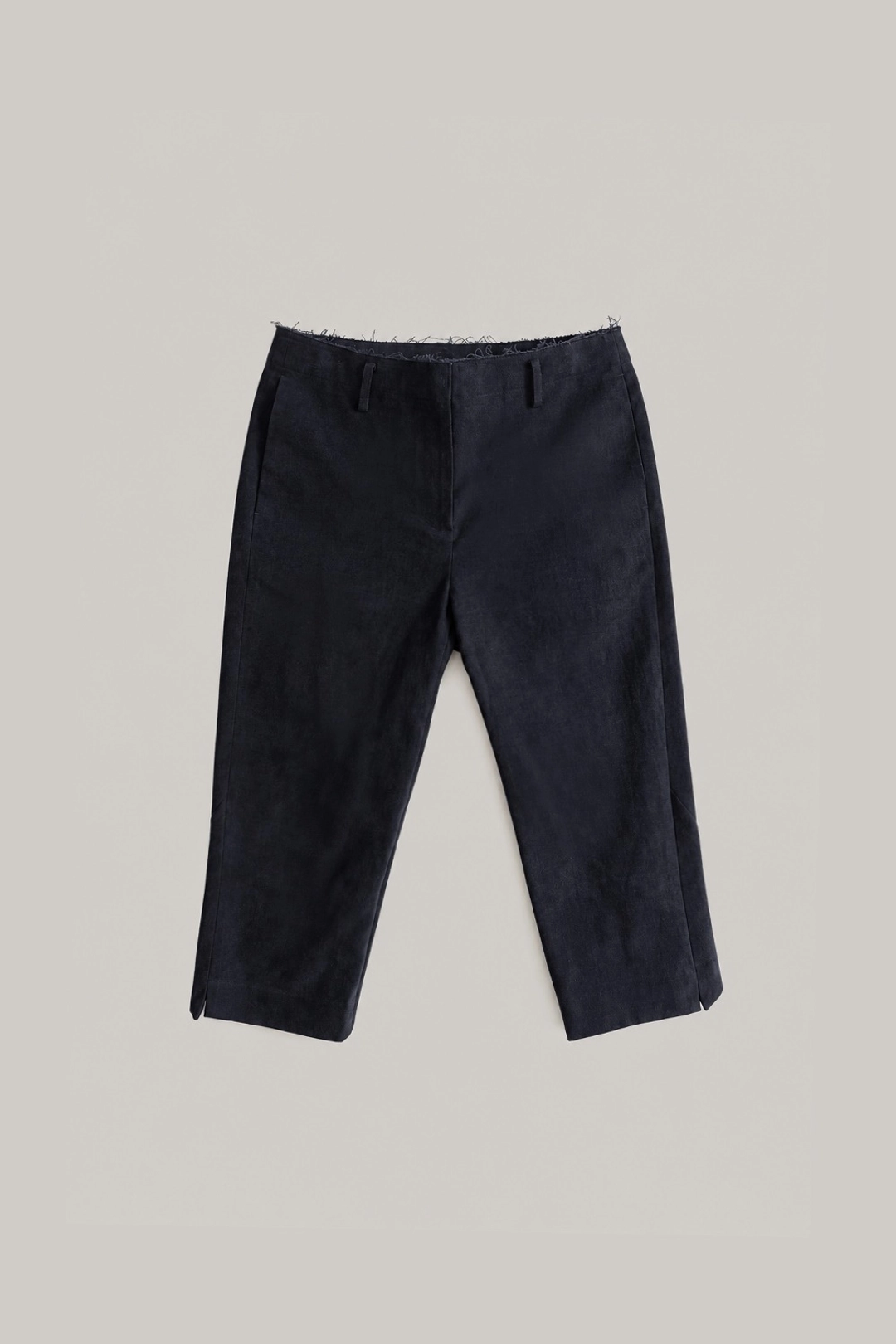 오에프씨 Slant Line Capri Pants (ink black) 상품 이미지 1