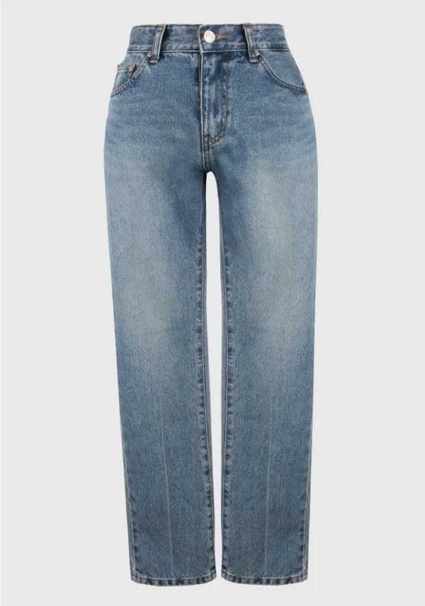 Off Washed Slim Denim