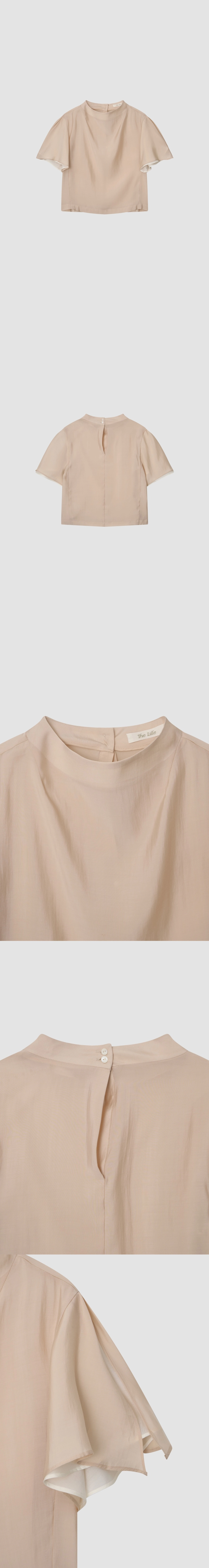 더릴 [4th] Flare Sleeve Blouse_Apricot 상품 이미지 1