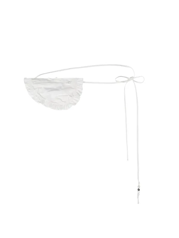 STRAPPY COIN BAG [WHITE]