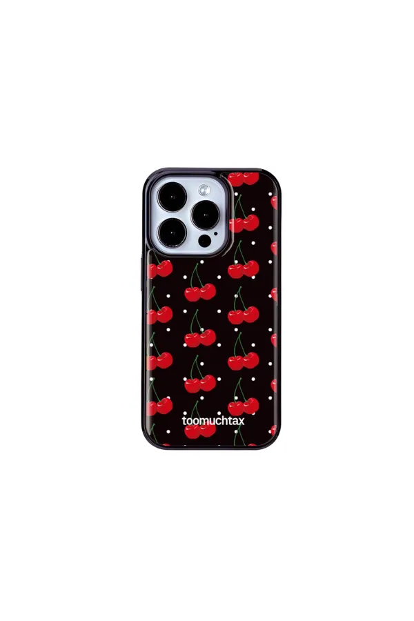 CHERRY BUMPER CASE (BLACK)