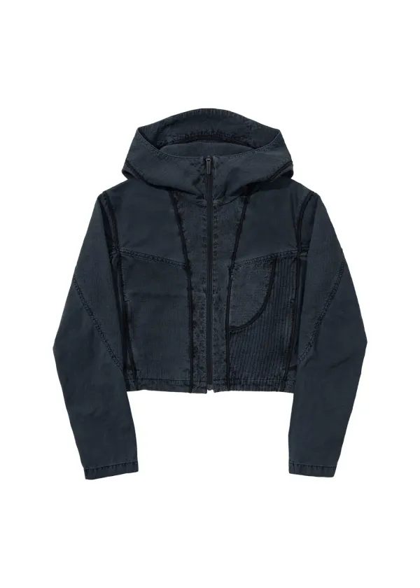 Dyed Crop Jacket
