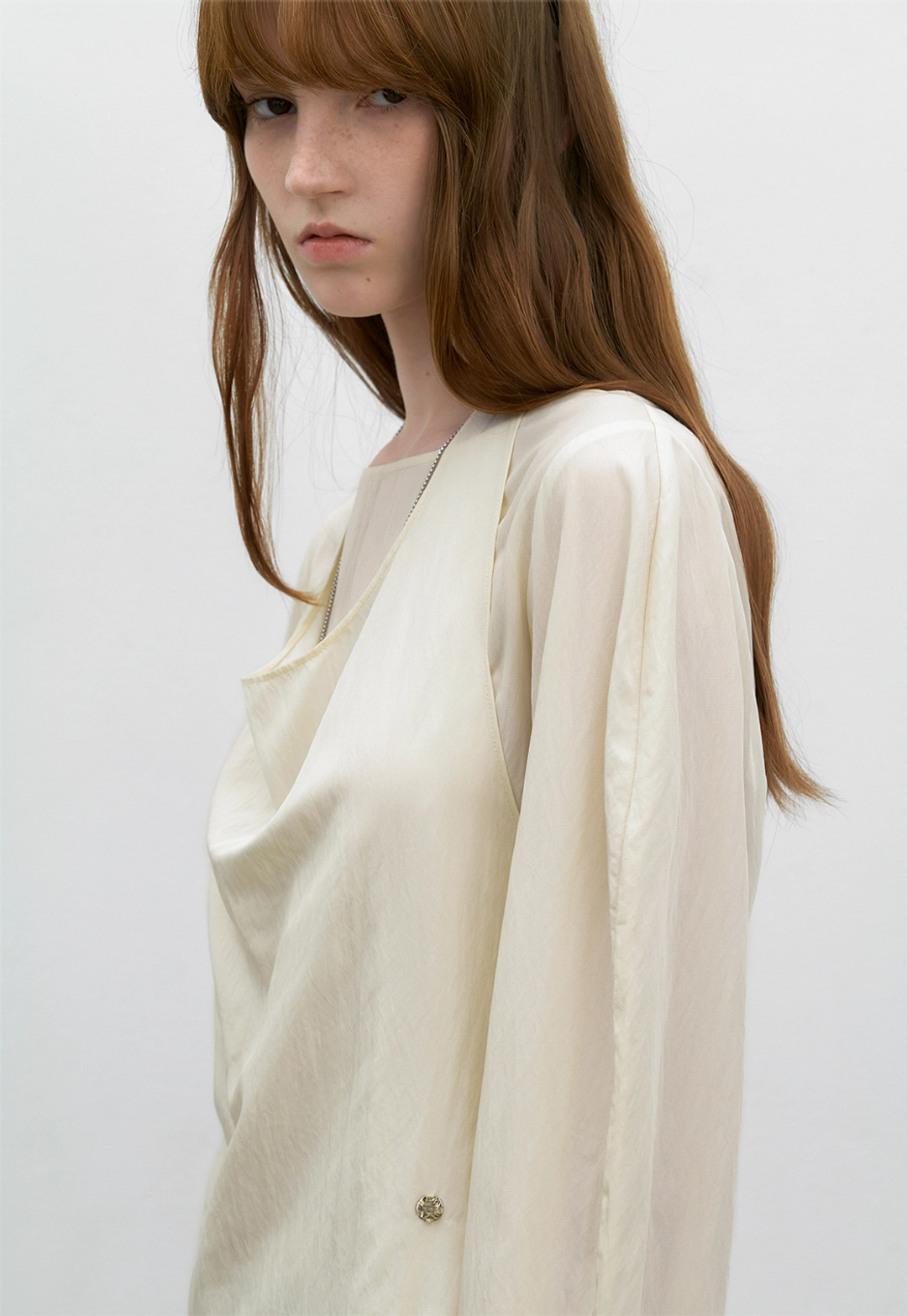 아뜰리에 나인 (BL-4389)HALTER NECK LAYERED TOP SET S 상품 이미지 2
