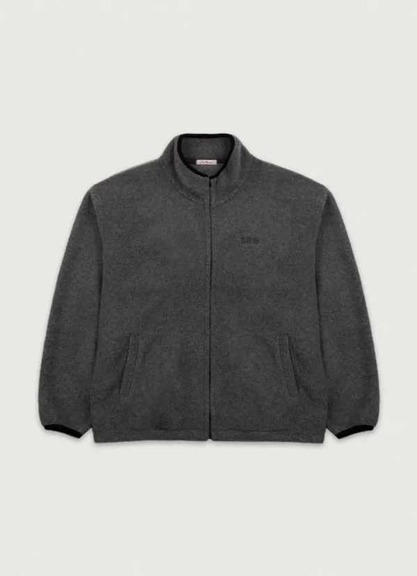 Loom Fleece Zip-Up [charcoal]