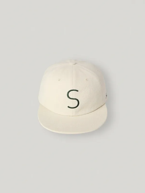 S Letter Ball Cap Cream (2nd)