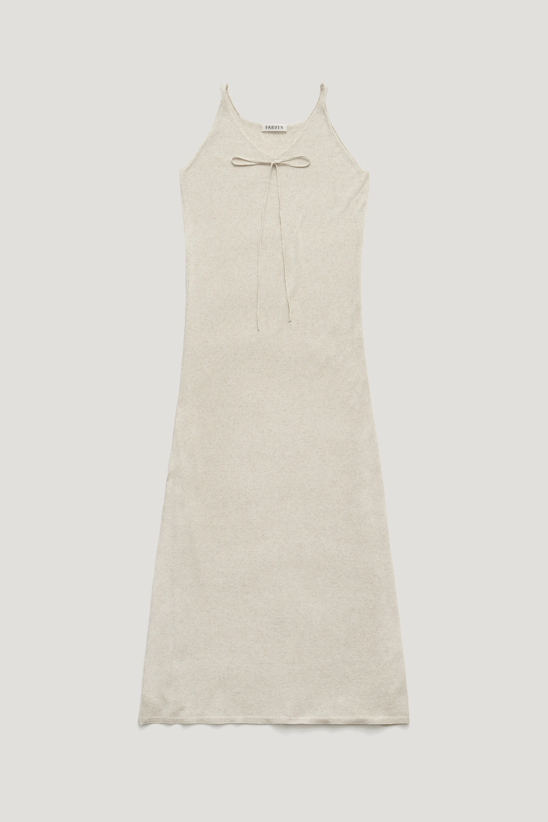 TATE LINEN LONG DRESS_IVORY