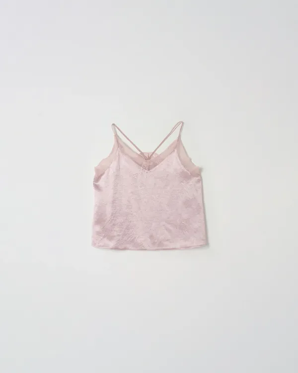 Lace Bustier Top [PINK]