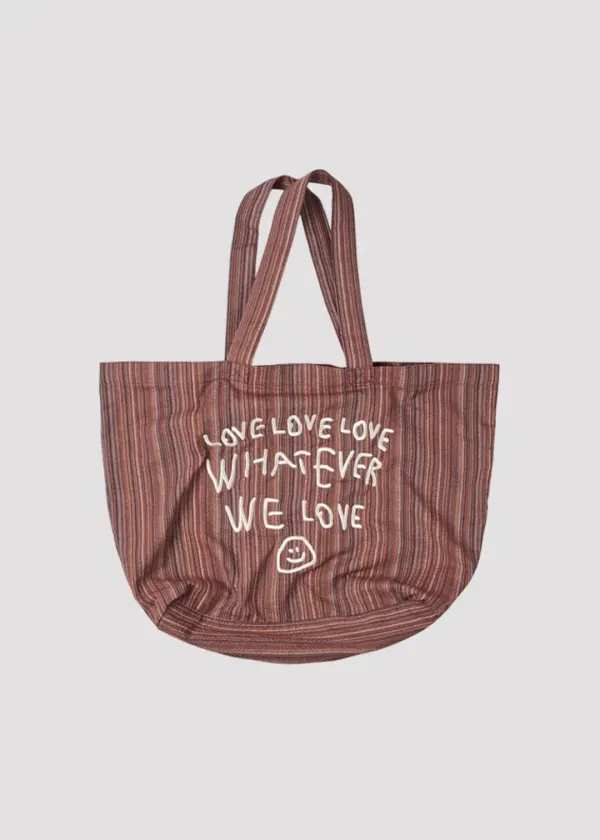 LIGHT BIG BAG WE LOVE ETHNIC RED