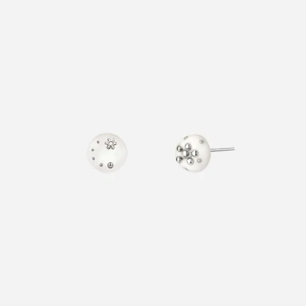 lilt earrings-white