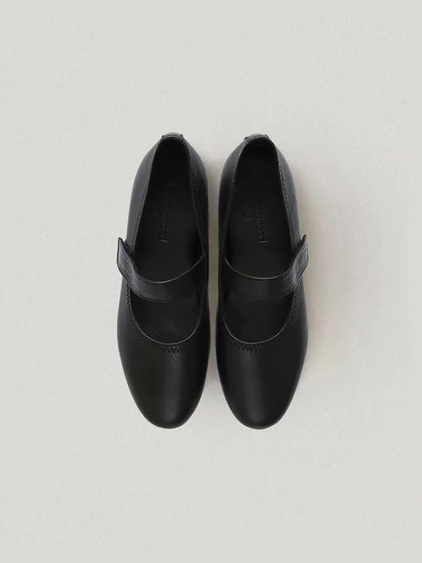 Yuri Mary Jane Flats Black (Vibram Sole)