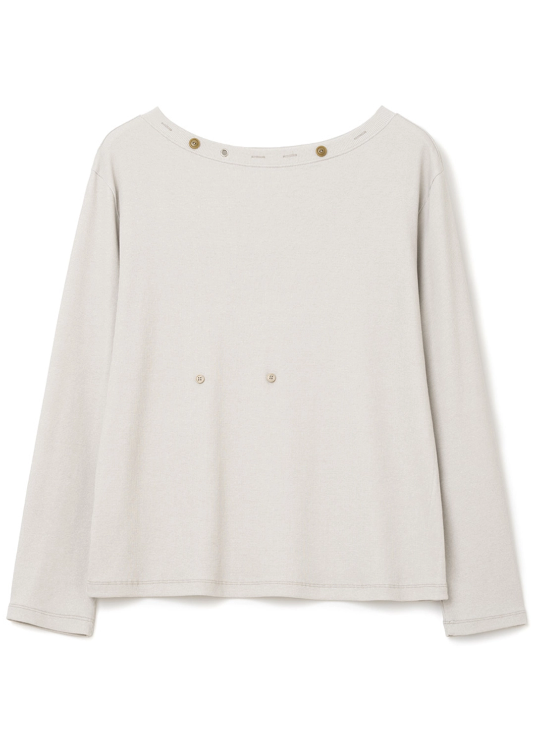 밀로 우먼 Button Mix T-Shirt [Beige] 상품 이미지 3