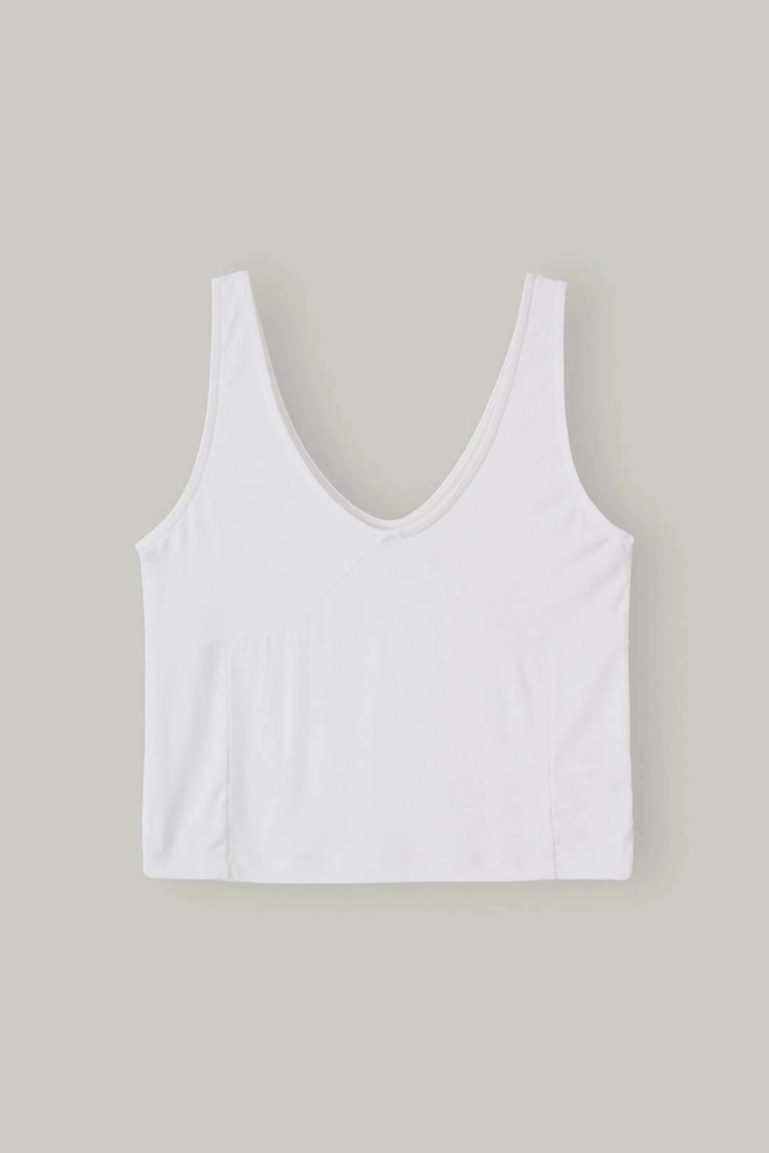 노우드 V-Line Sleeveless  (Ivory) 상품 이미지 1