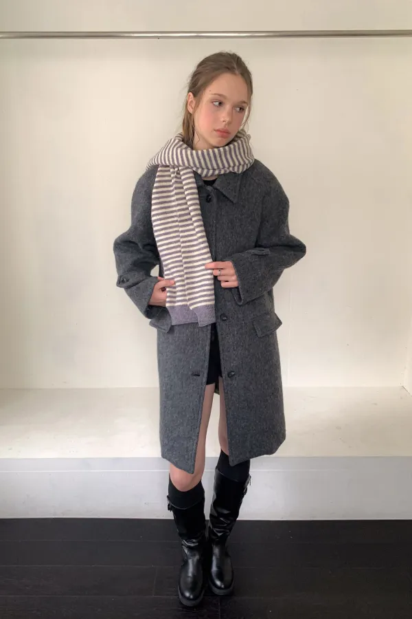 Loe Muffler / Grey Ivory