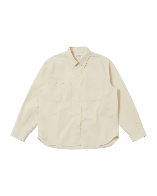 avo pocket shirt (ivory)