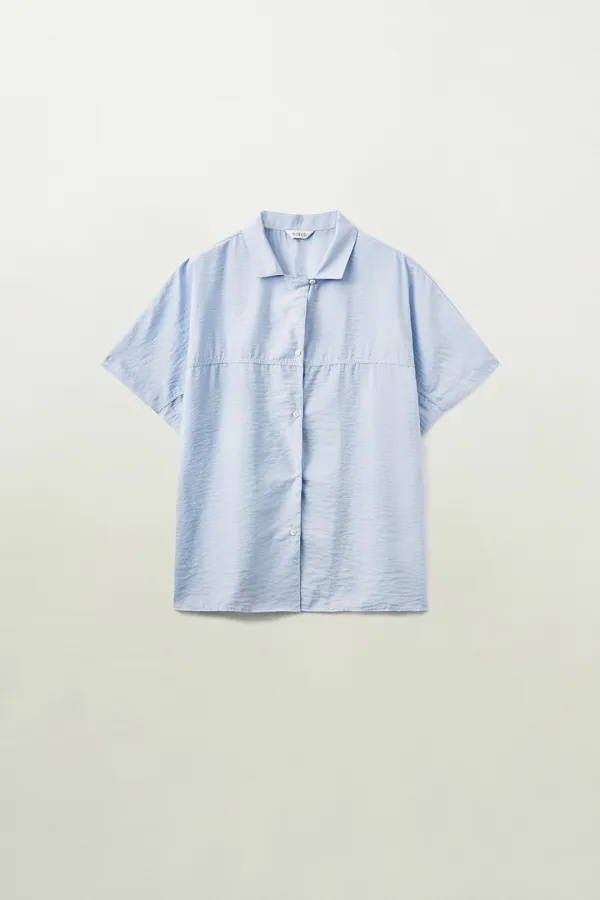 Lumen Half Shirt (Skyblue)
