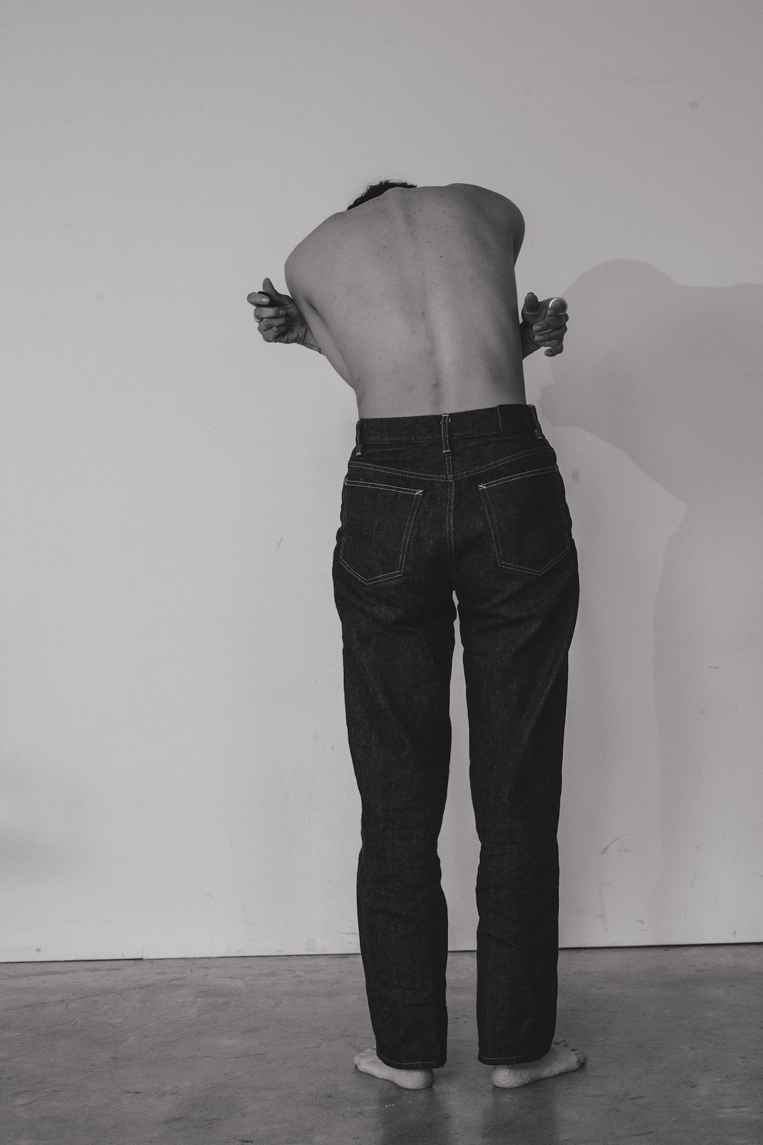 후미카우치다 Selvedge Denim Straight Pants 상품 이미지 2