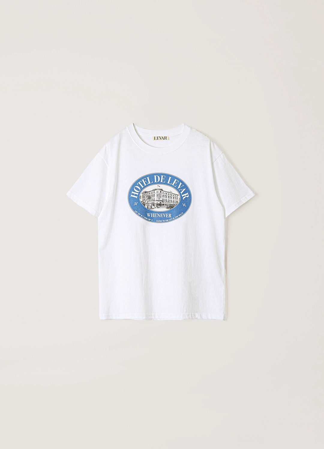 르바 Hotel De Levar T-Shirt - Off White 상품 이미지 1