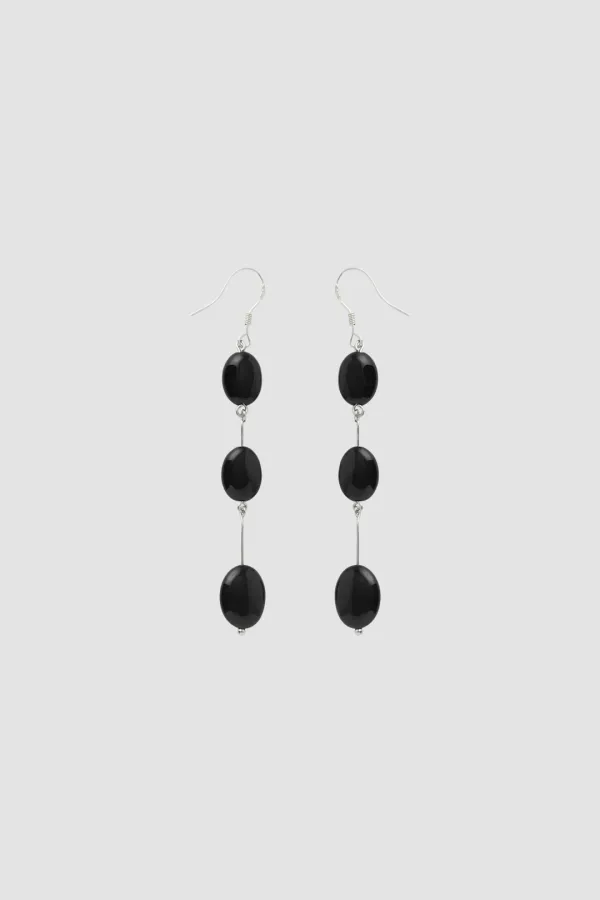 Black Onyx Drop Earring