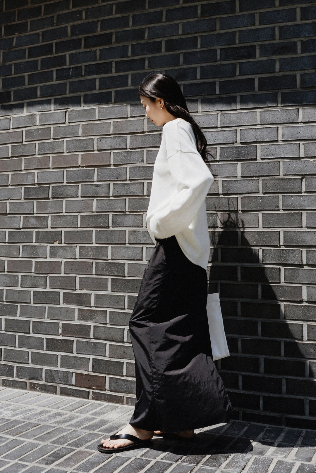 스앨더 48611_Lightweight maxi skirt 상품 이미지 2